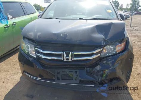 2015 Honda Odyssey Ex-L z USA, uszkodzony, nr VIN 5FNRL5H61FB128634